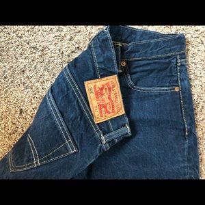 Levi’s 501 dark wash jeans size 33x32